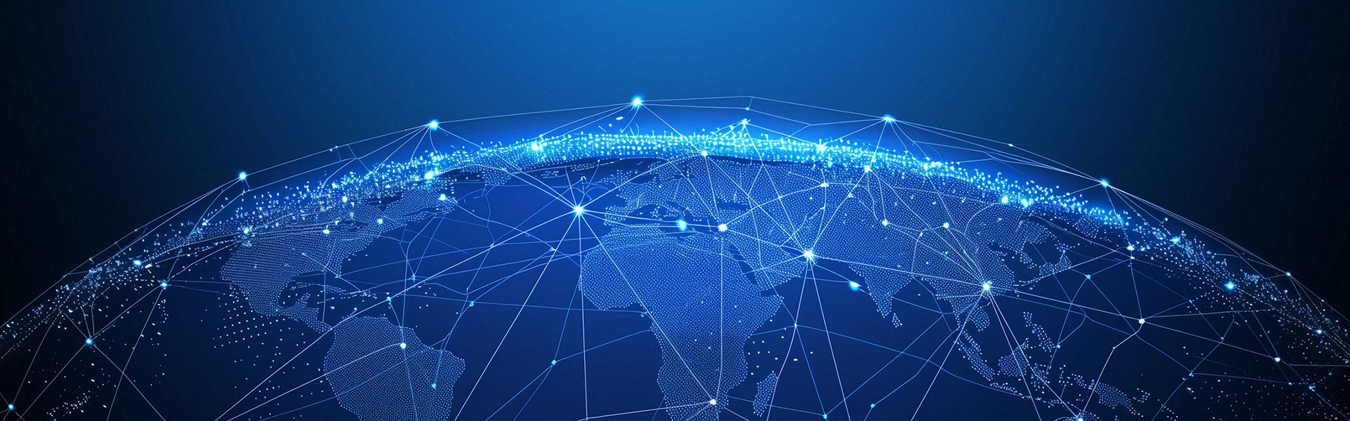 Global network technology background